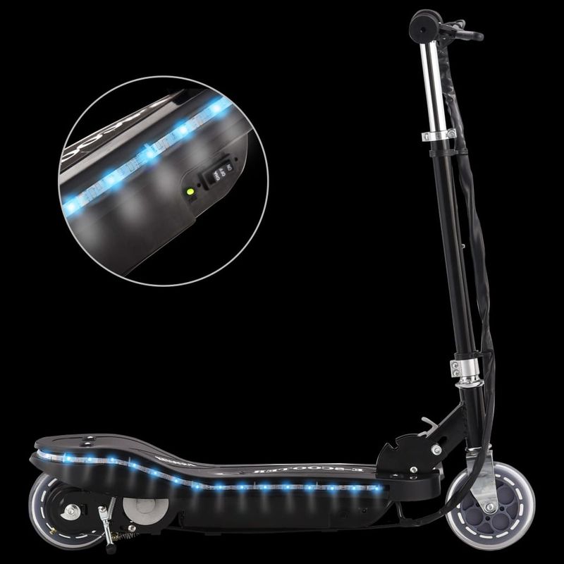 Sport si Outdoor - Role, trotinete si skateboard - Trotinete electrice - Trotineta electrica cu sa, negru, 120 W, model fără șa - Infinity.ro