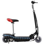 Sport si Outdoor - Role, trotinete si skateboard - Trotinete electrice - Trotineta electrica cu sa si LED-uri, negru, 120 W - Infinity.ro