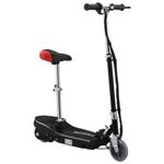 Sport si Outdoor - Role, trotinete si skateboard - Trotinete electrice - Trotineta electrica cu sa si LED-uri, negru, 120 W - Infinity.ro