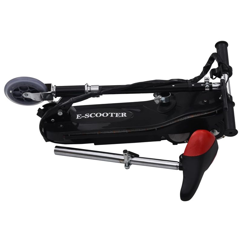 Sport si Outdoor - Role, trotinete si skateboard - Trotinete electrice - Trotineta electrica cu sa si LED-uri, negru, 120 W - Infinity.ro