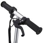 Sport si Outdoor - Role, trotinete si skateboard - Trotinete electrice - Trotineta electrica cu sa si LED-uri, negru, 120 W - Infinity.ro