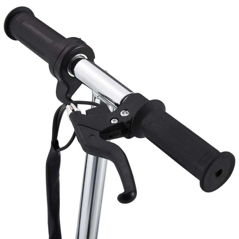 Sport si Outdoor - Role, trotinete si skateboard - Trotinete electrice - Trotineta electrica cu sa si LED-uri, negru, 120 W - Infinity.ro