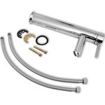 Casa si Gradina - Sanitare - Lavoar baie si accesorii - Lavoare si piedestale - Chiuveta de baie cu robinet mixer, ceramica, dreptunghiular alb - Infinity.ro