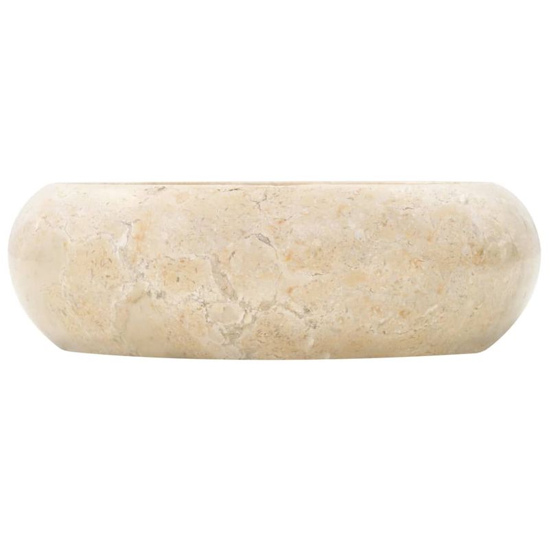 Casa si Gradina - Sanitare - Lavoar baie si accesorii - Lavoare si piedestale - Chiuveta, crem, 40 x 12 cm, marmura - Infinity.ro