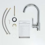 Casa si Gradina - Sanitare - Instalatii hidro - Robineti - SCHUTTE Baterie mixer de chiuveta "CORNWALL", crom - Infinity.ro