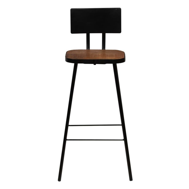 Casa si Gradina - Mobilier - Scaune si fotolii - Scaune - Scaune de bar, 2 buc., lemn masiv reciclat - Infinity.ro