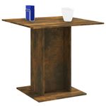 Casa si Gradina - Mobilier - Mese si birouri - Mese bucatarie si dining - Masa de bucatarie, stejar fumuriu, 80x80x75 cm, lemn prelucrat - Infinity.ro