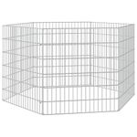 Petshop - Accesorii petshop - Culcusuri si custi - Custi interior si exterior - Cusca pentru iepuri, 6 panouri, 54x60 cm, fier galvanizat - Infinity.ro
