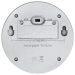 Casa si Gradina - Corpuri si surse de iluminat - Iluminat exterior - Lampi solare - Lampi solare de perete exterior 24 buc. argintiu rotund LED - Infinity.ro