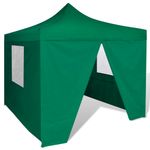 Casa si Gradina - Gradina si terasa - Umbrele si pavilioane - Pavilioane - Cort pliabil 3 x 3 m cu 4 pereti, verde - Infinity.ro