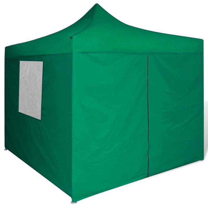 Casa si Gradina - Gradina si terasa - Umbrele si pavilioane - Pavilioane - Cort pliabil 3 x 3 m cu 4 pereti, verde - Infinity.ro