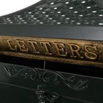 Casa si Gradina - Constructii - Depozitare, transport si protectie - Cutii postale - Cutie postala cu picior, aluminiu, vintage, inoxidabil, verde - Infinity.ro