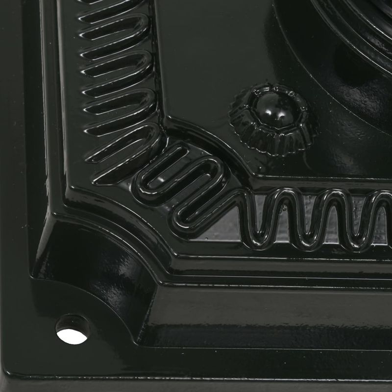 Casa si Gradina - Constructii - Depozitare, transport si protectie - Cutii postale - Cutie postala cu picior, aluminiu, vintage, inoxidabil, verde - Infinity.ro