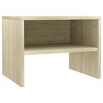 Casa si Gradina - Mobilier - Comode si corpuri - Noptiere - Noptiera, stejar Sonoma, 40 x 30 x 30  cm, PAL - Infinity.ro