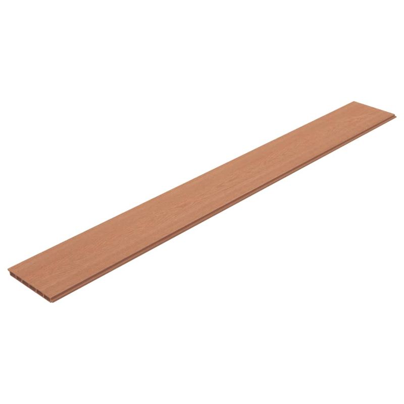 Casa si Gradina - Gradina si terasa - Garduri, panouri si accesorii - Placi de schimb pentru gard, 9 buc., maro, 170 cm, WPC - Infinity.ro