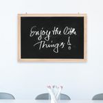 Carti si Birotica - Birotica - Accesorii de birou - Table si clipboard-uri - Tabla neagra pentru perete, lemn de cedru, 40 x 60 cm - Infinity.ro