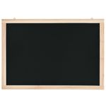 Carti si Birotica - Birotica - Accesorii de birou - Table si clipboard-uri - Tabla neagra pentru perete, lemn de cedru, 40 x 60 cm - Infinity.ro