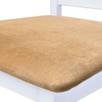 Casa si Gradina - Mobilier - Seturi de mobilier - Seturi bucatarie - Set masa si scaune de bar, 3 piese, lemn masiv, maro si alb - Infinity.ro