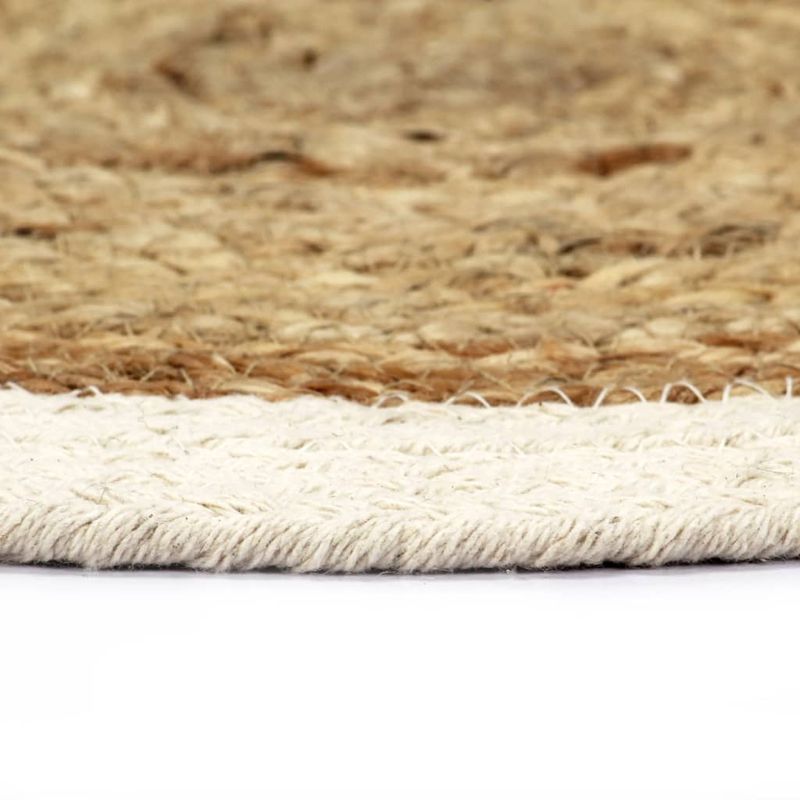 Casa si Gradina - Textile si covoare - Textile bucatarie - Servete si naproane - Naproane, 4 buc., natural, 38 cm, iuta si bumbac, rotund - Infinity.ro