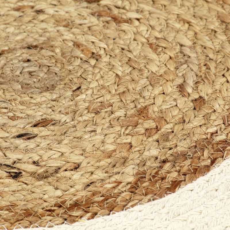 Casa si Gradina - Textile si covoare - Textile bucatarie - Servete si naproane - Naproane, 4 buc., natural, 38 cm, iuta si bumbac, rotund - Infinity.ro