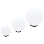 Casa si Gradina - Corpuri si surse de iluminat - Iluminat exterior - Felinare - Lampi bol cu LED , 6 buc., 20/30/40 cm, PMMA, sferic - Infinity.ro