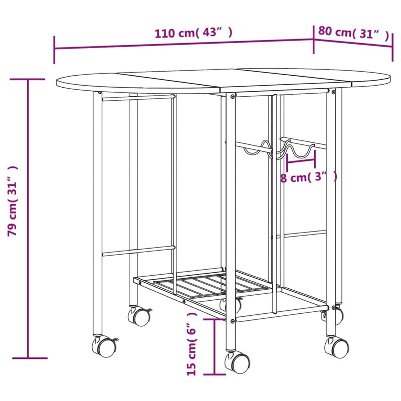 Casa si Gradina - Mobilier - Seturi de mobilier - Seturi mese si scaune - Set masa si scaune de bucatarie pliabile din MDF, negru, 5 piese - Infinity.ro