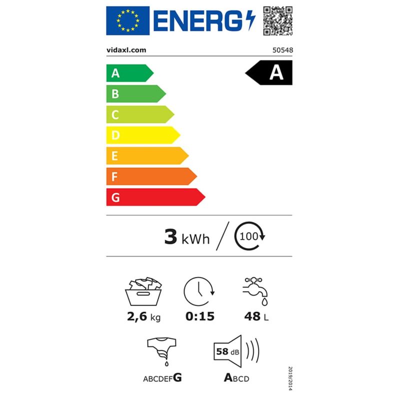 Electronice si Electrocasnice - Masini si uscatoare de rufe - Masini de spalat rufe - Masini de spalat rufe verticale - Masina de spalat mini, cuva simpla, 2,6 kg - Infinity.ro
