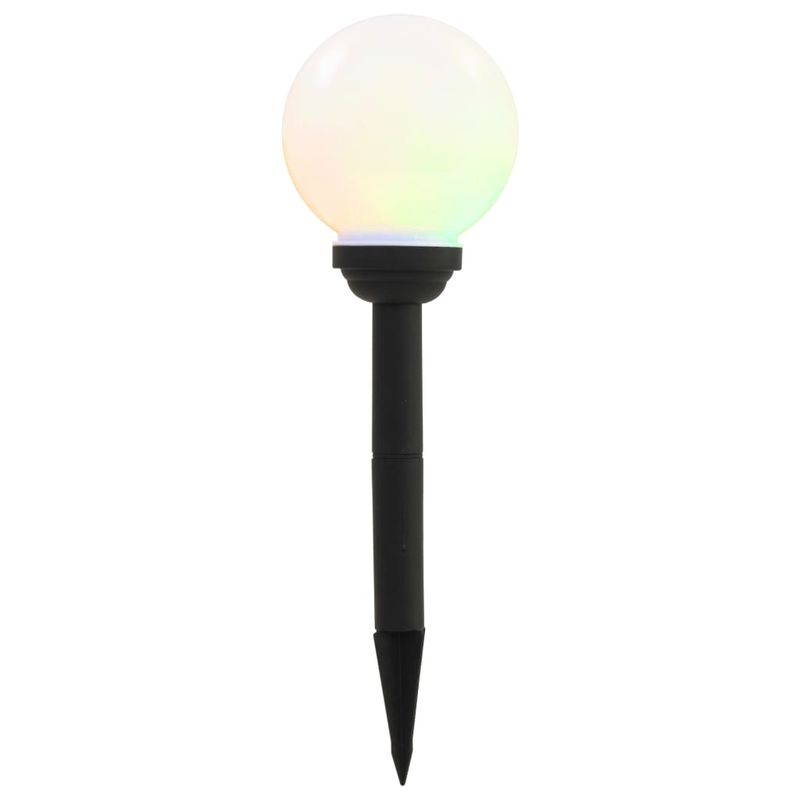 Casa si Gradina - Corpuri si surse de iluminat - Iluminat exterior - Lampi solare - Lampi solare de exterior cu LED, 8 buc., 15 cm, RGB, sferic - Infinity.ro