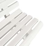 Casa si Gradina - Gradina si terasa - Mobilier exterior - Bancute de gradina - Banca de gradina, alb, 145,5 cm, plastic - Infinity.ro