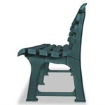 Casa si Gradina - Gradina si terasa - Mobilier exterior - Bancute de gradina - Banca de gradina, verde, 145,5 cm, plastic - Infinity.ro