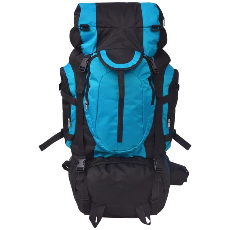 Sport si Outdoor - Articole de voiaj - Rucsacuri - Rucsac pentru drumetii XXL, 75 L, negru si albastru - Infinity.ro