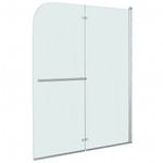 Casa si Gradina - Sanitare - Cazi si cabine de dus - Cabine dus - Cabina de dus pliabila, 2 panouri, 120 x 140 cm, ESG - Infinity.ro