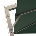Casa si Gradina - Gradina si terasa - Umbrele si pavilioane - Umbrele - Umbrela suspendata, stalp de aluminiu, 300x300 cm, verde - Infinity.ro