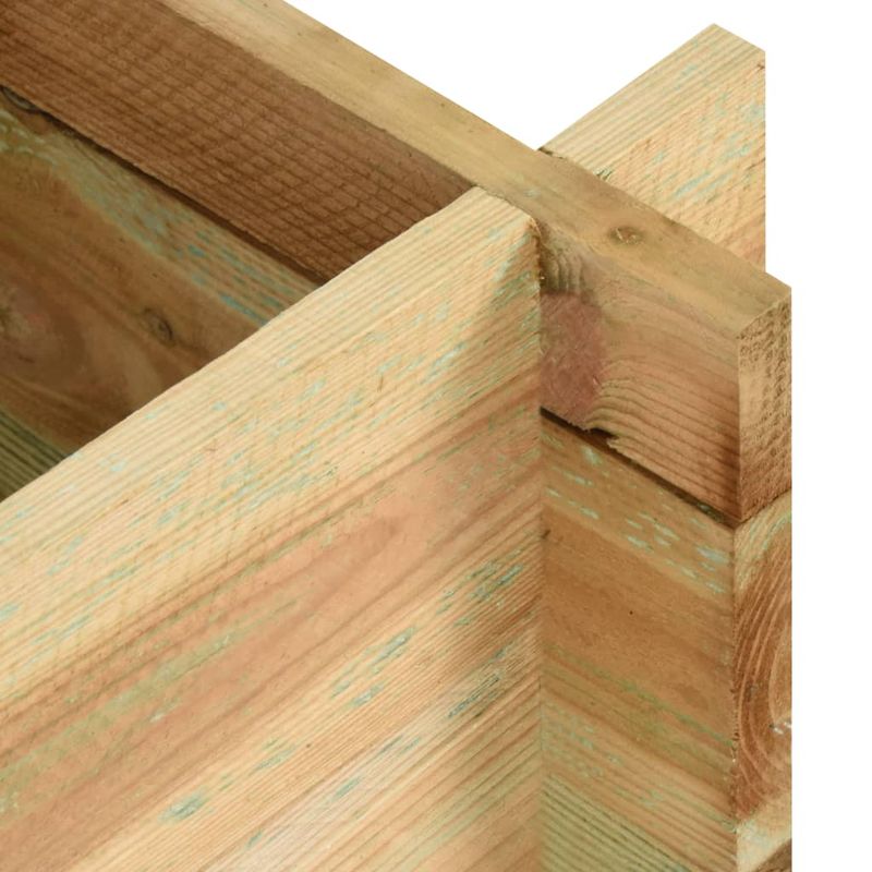 Casa si Gradina - Gradinarit si plante - Plante si ghivece - Ghivece si suporturi - Strat inaltat legume gradina, 40 cm, lemn de pin tratat - Infinity.ro