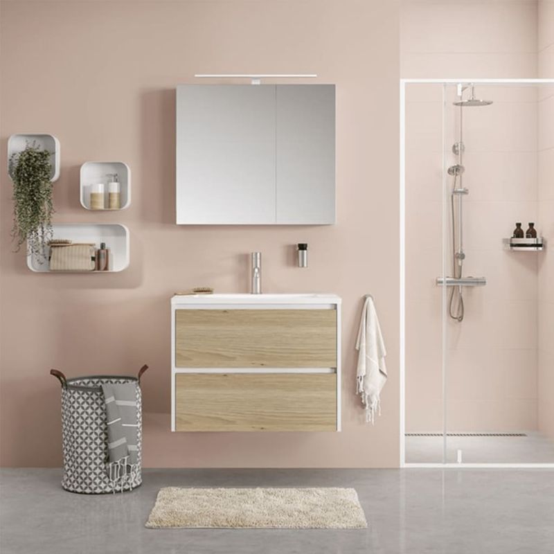 Casa si Gradina - Sanitare - Suporturi si accesorii baie - Accesorii baie - Sealskin Cos de rufe Lyrics, gri, 60 L, 362302012 - Infinity.ro