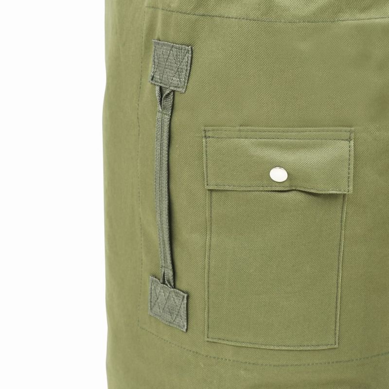 Sport si Outdoor - Articole de voiaj - Rucsacuri - Rucsac in stil militar, 85 L, verde masliniu - Infinity.ro