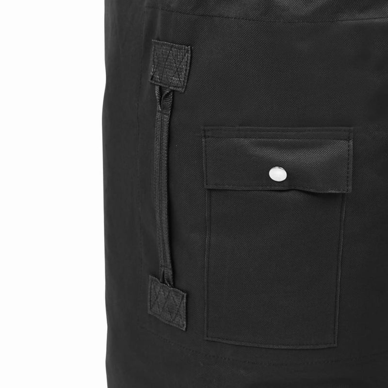 Sport si Outdoor - Articole de voiaj - Genti voiaj - Rucsac in stil militar, 85 L, negru - Infinity.ro