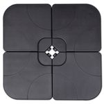 Casa si Gradina - Gradina si terasa - Umbrele si pavilioane - Umbrele - Umbrela din aluminiu cu baza portabila, alb - Infinity.ro