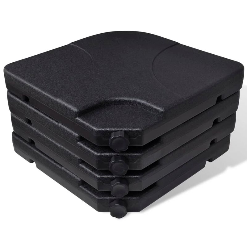 Casa si Gradina - Gradina si terasa - Umbrele si pavilioane - Umbrele - Umbrela din aluminiu cu baza portabila, alb - Infinity.ro