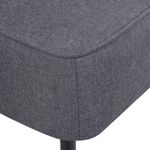 Casa si Gradina - Mobilier - Scaune si fotolii - Scaune - Scaun cocktail, gri inchis, material textil - Infinity.ro