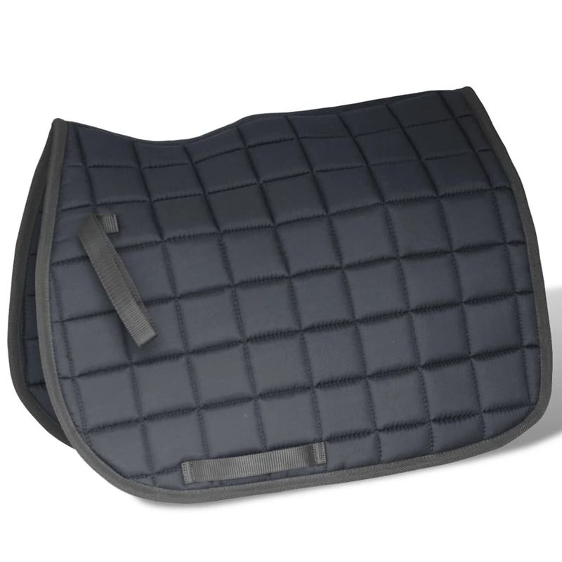 Sport si Outdoor - Accesorii si echipamente sportive - Echitatie - Set sa calarie 5-in-1 16", piele naturala, negru, 14 cm - Infinity.ro