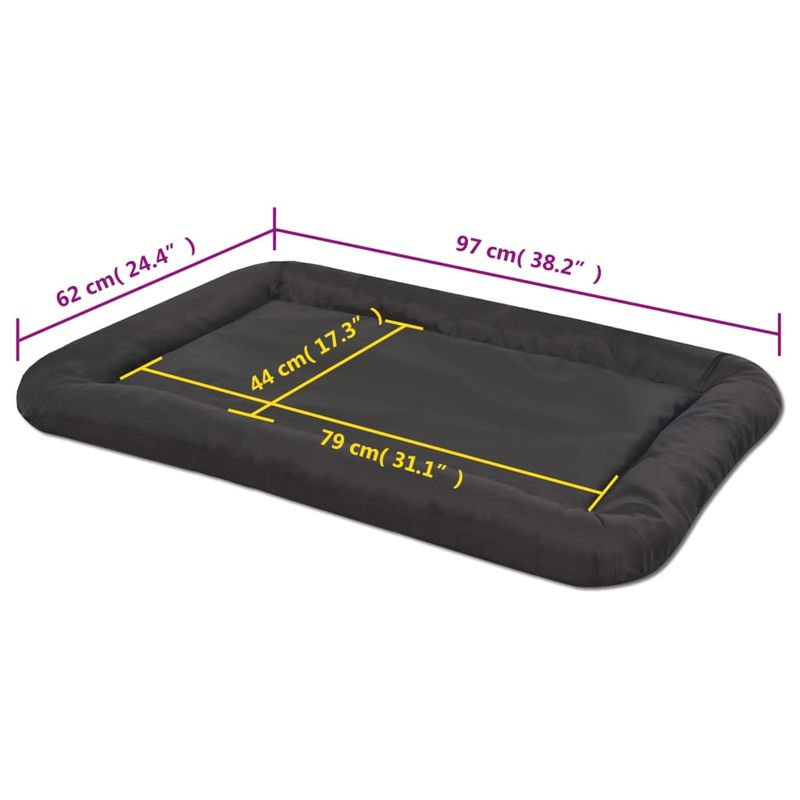 Petshop - Accesorii petshop - Culcusuri si custi - Culcusuri si saltele - Saltea pentru caini, marime XXL, negru - Infinity.ro