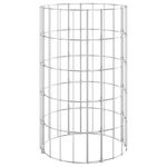 Casa si Gradina - Gradina si terasa - Garduri, panouri si accesorii - Stalp de gabion, Ø30x50 cm, otel galvanizat, circular - Infinity.ro
