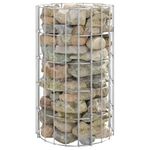 Casa si Gradina - Gradina si terasa - Garduri, panouri si accesorii - Stalp de gabion, Ø30x50 cm, otel galvanizat, circular - Infinity.ro