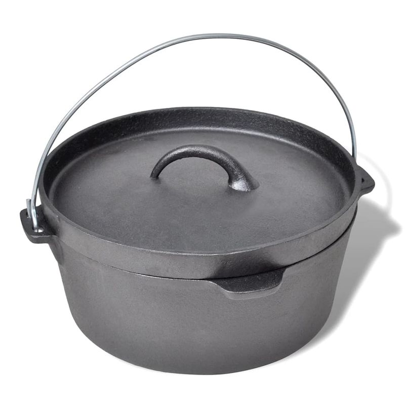 Casa si Gradina - Bucatarie si vesela - Vase pentru gatit - Oale si cratite - Cratita din fonta cu accesorii 4,2 L - Infinity.ro