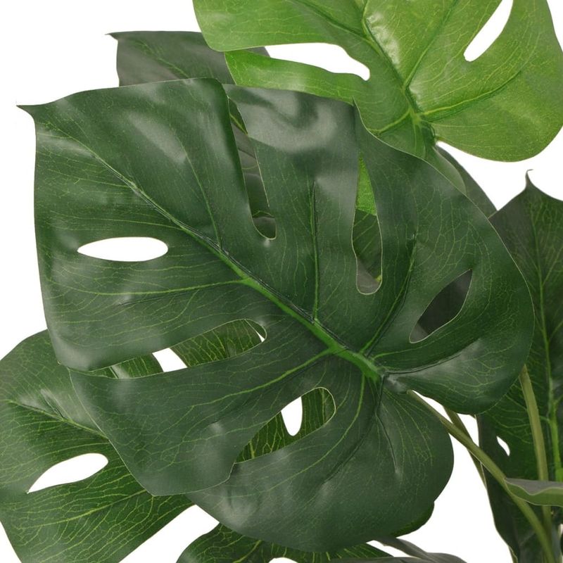 Casa si Gradina - Decoratiuni - Obiecte decorative - Plante artificiale - Planta artificiala Monstera cu ghiveci 70 cm, verde - Infinity.ro