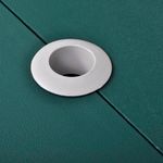 Sport si Outdoor - Camping - Mobilier pentru camping - Alte piese de mobilier pentru camping - Set pliabil camping cu masa si 4 scaune din aluminiu usor, verde - Infinity.ro