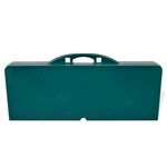 Sport si Outdoor - Camping - Mobilier pentru camping - Alte piese de mobilier pentru camping - Set pliabil camping cu masa si 4 scaune din aluminiu usor, verde - Infinity.ro