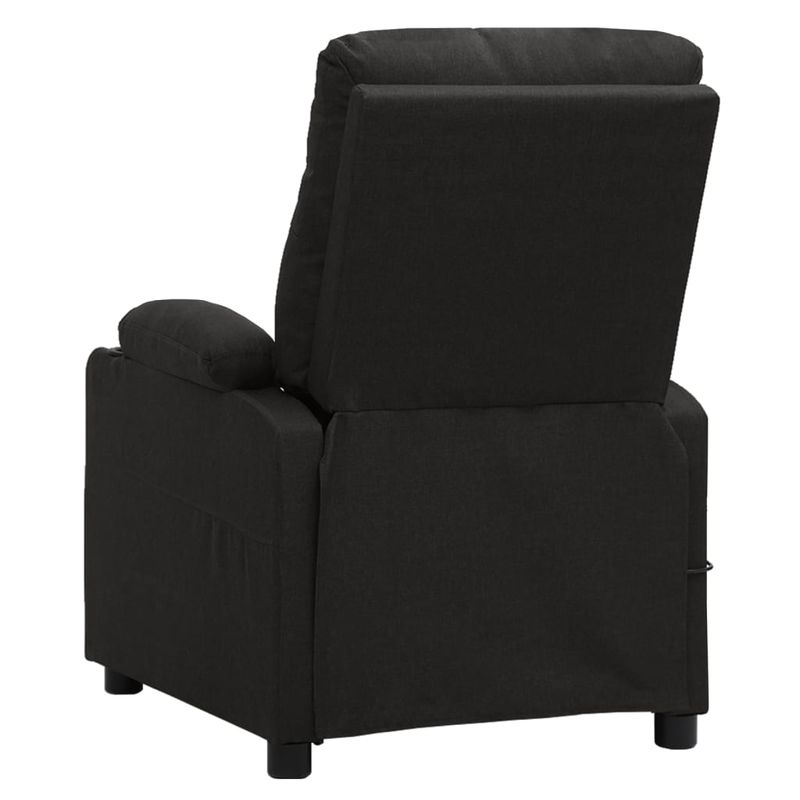 Ingrijire personala si Cosmetice - Sanatate si wellness - Articole wellness - Fotolii de masaj - Fotoliu de masaj electric rabatabil, negru, textil - Infinity.ro