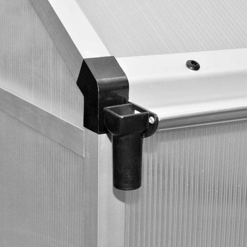 Casa si Gradina - Gradinarit si plante - Sere si solarii - Sera din aluminiu ranforsat cu cadru la baza, 4,6 m² - Infinity.ro